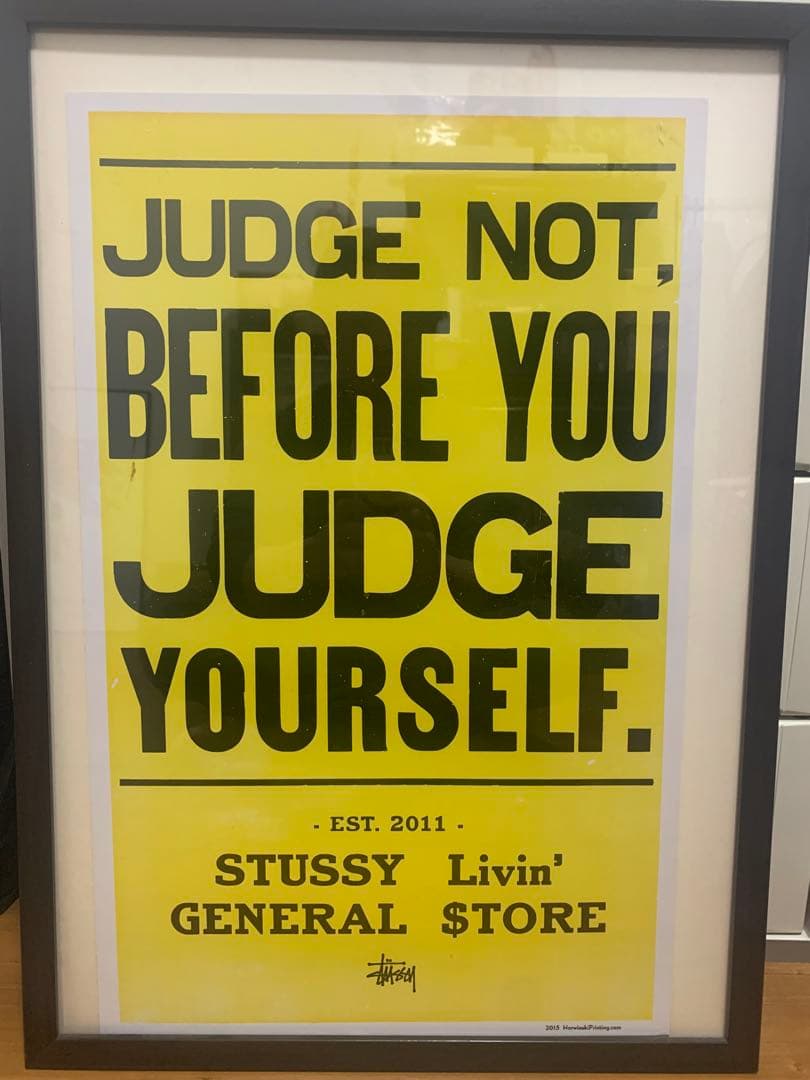 stussy livin' general store ポスター　ステューシー