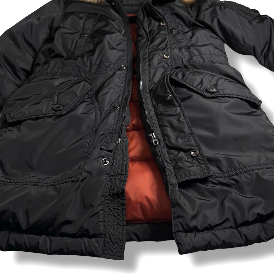 DIESEL｜\"N-2B\"ミリタリーフライトジャケットMモッズコートN-3B