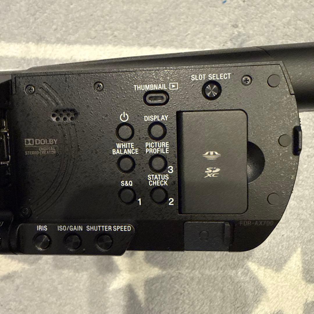 SONY ビデオカメラ FDR-AX700（箱無し）