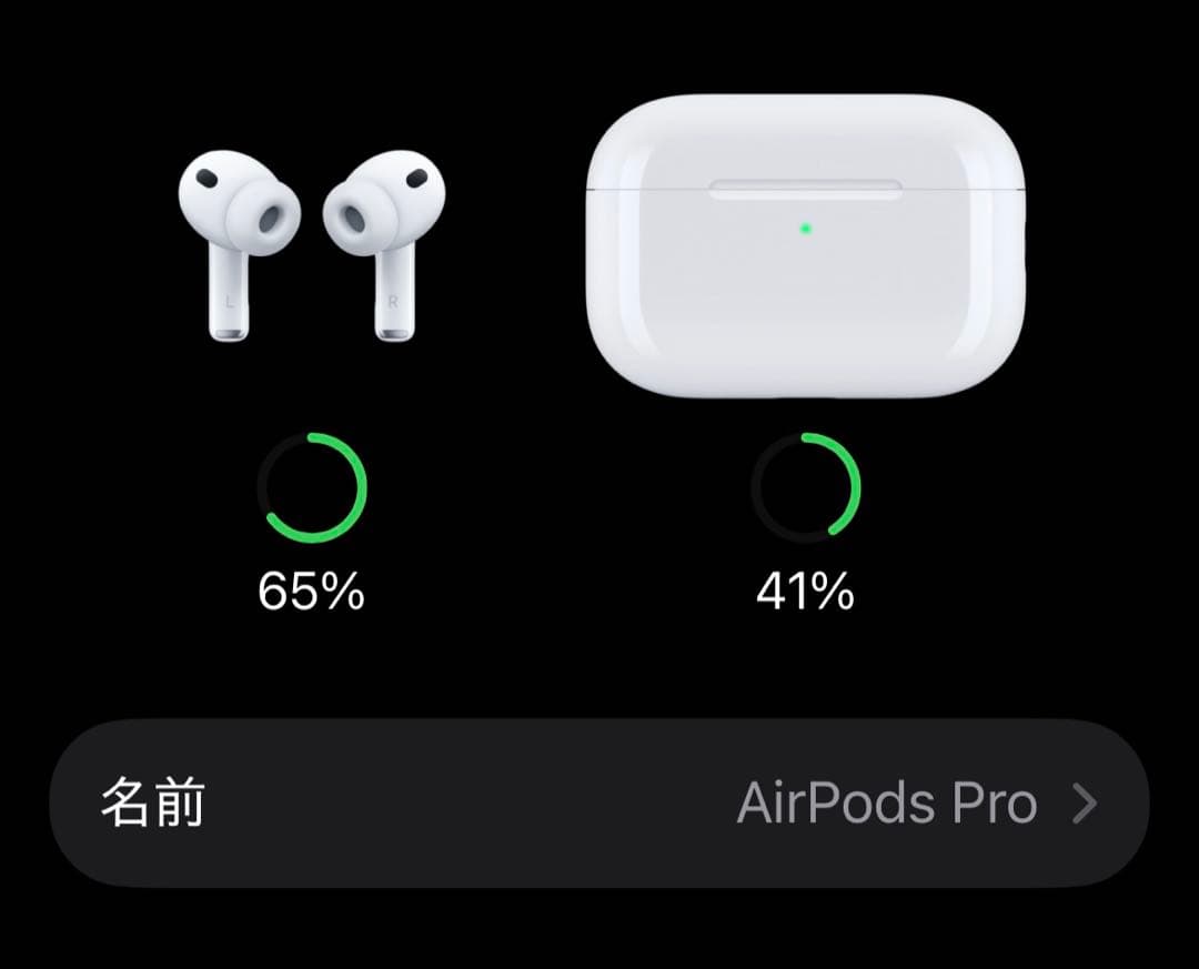 内*也様 AirPods Pro3 本体 ホワイト 充電ケース付き