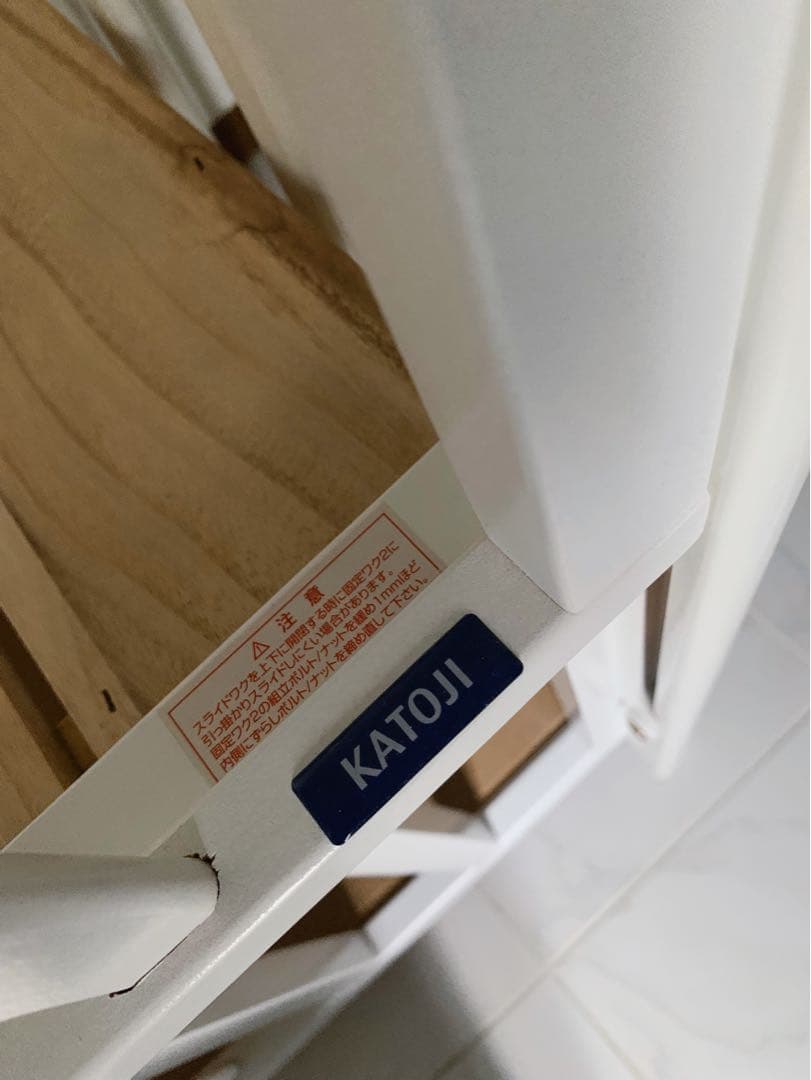 【♡送料込♡】カトージ ベビーベッド タチベッド ホワイト⭐︎