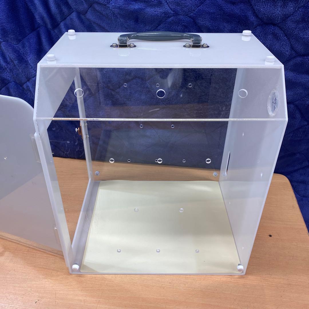 美品！フクモモお泊まりケージ 高級アクリルケース