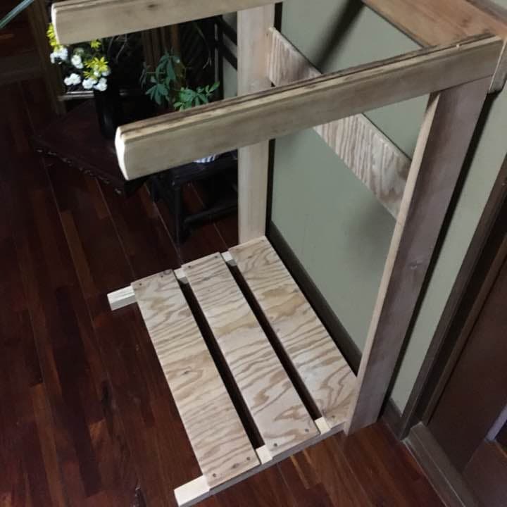 サーフボードラック ひのきのいい香り