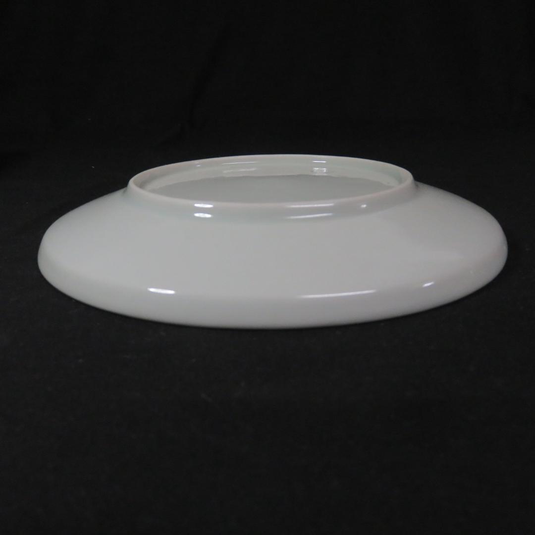 中皿 大徳寺 東山 共箱 銘 染付 木箱 竹