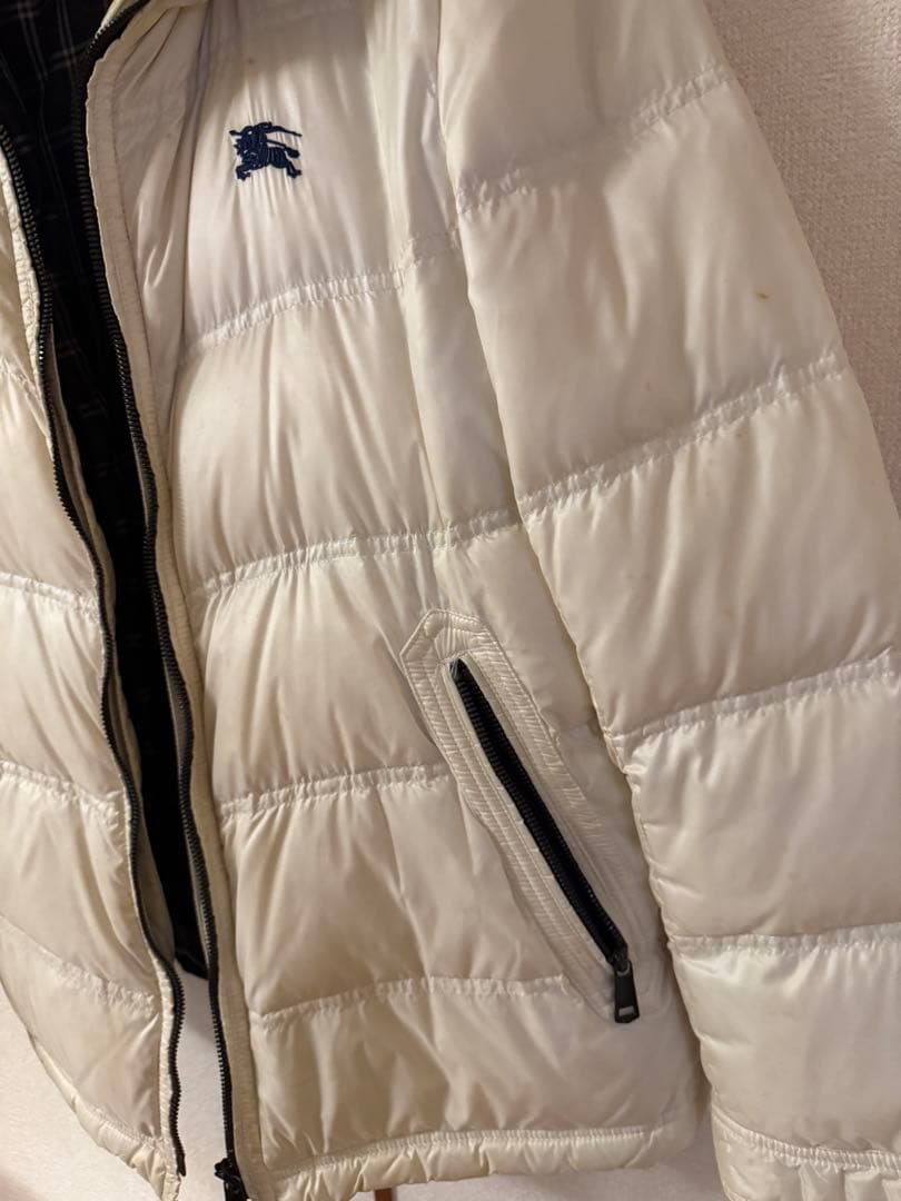 み*み様 バーバリー ブラックレーベル ダウンジャケット ベスト脱着式 Lサイズ
