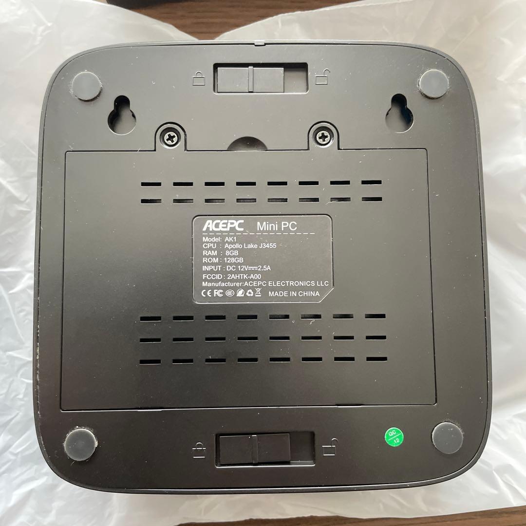 中古　Windows11Pro ミニPC 8GB DDR3 128GB　初心者