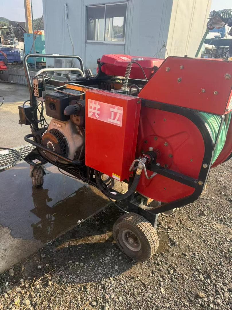 【福岡県みやま市】動画あり共立ラジコン動力噴霧器DRS75VDセル付きディーゼル