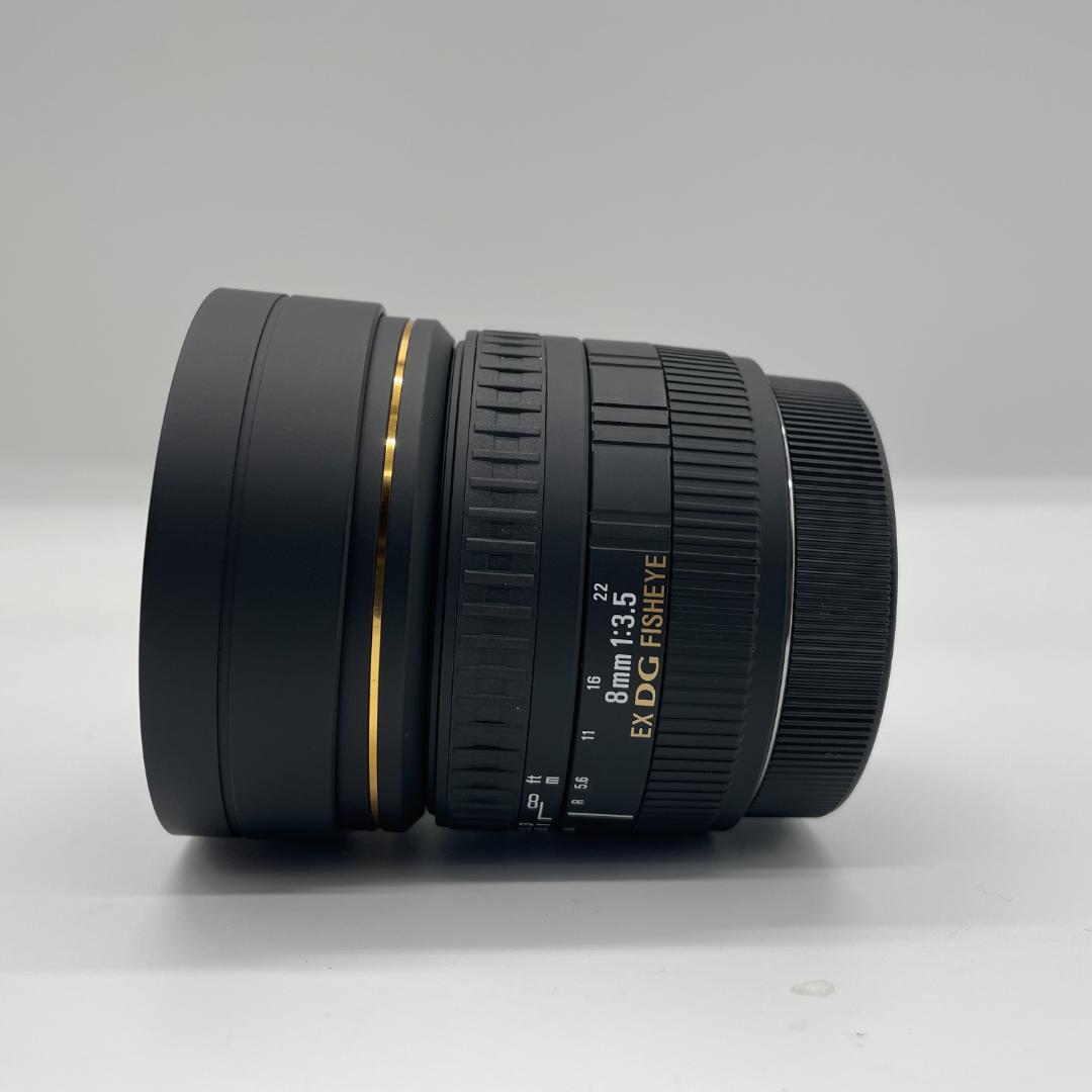 レンズ(単焦点) SIGMA 8mm 1:3.5 EX DG Fisheye for Canon