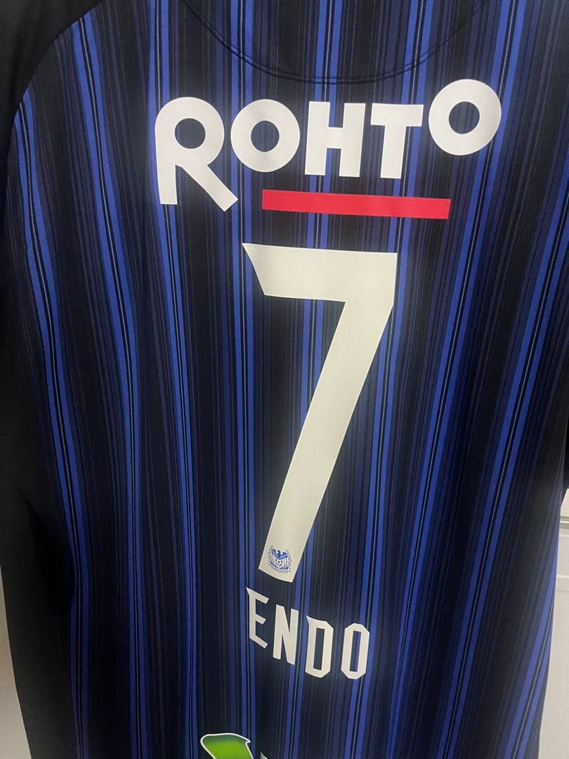 ガンバ大阪　2020 オーセンティック 遠藤保仁　マーキング入り　ユニ