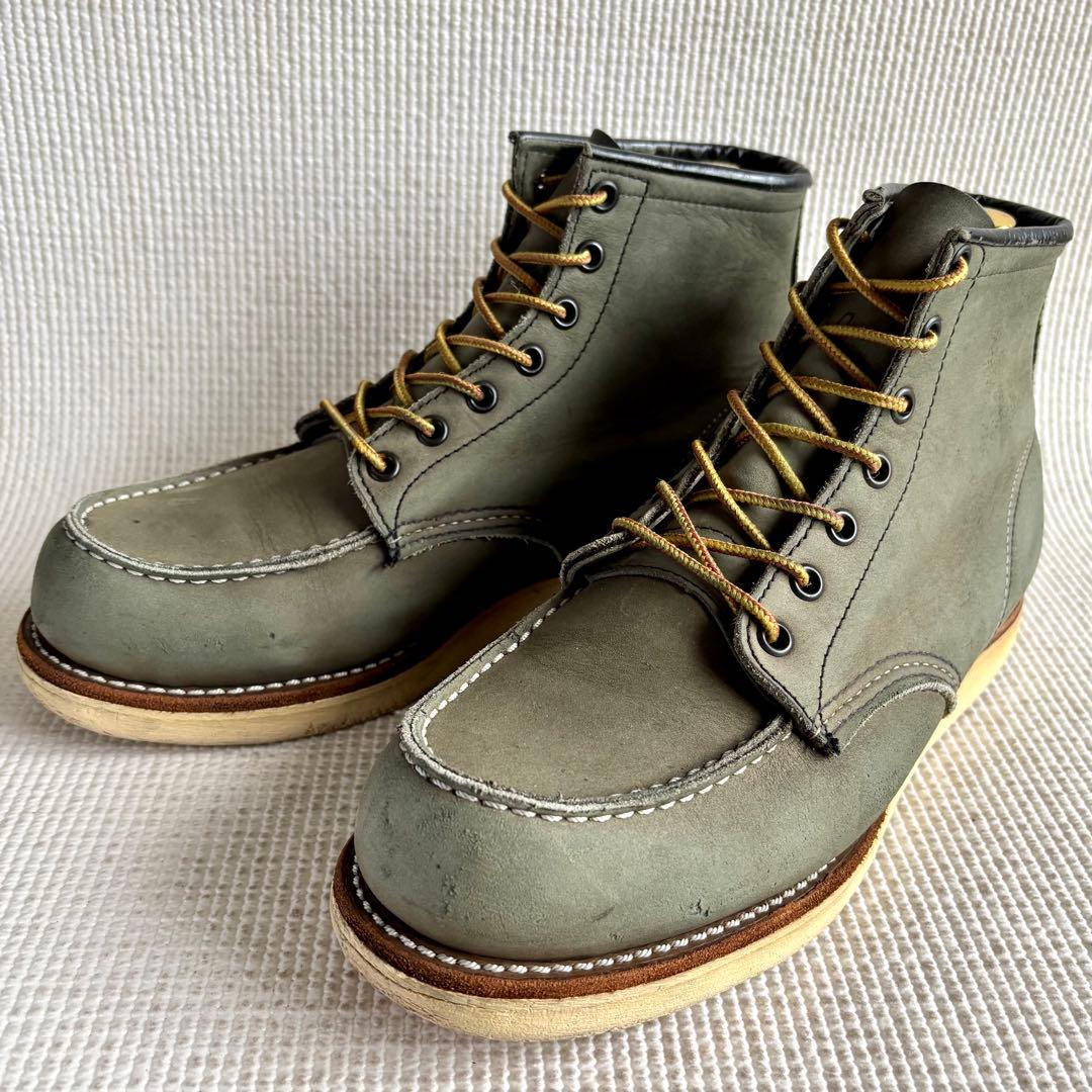 【希少限定】レッドウィング 2883 モスグリーン ヌバック 2000年製 8D