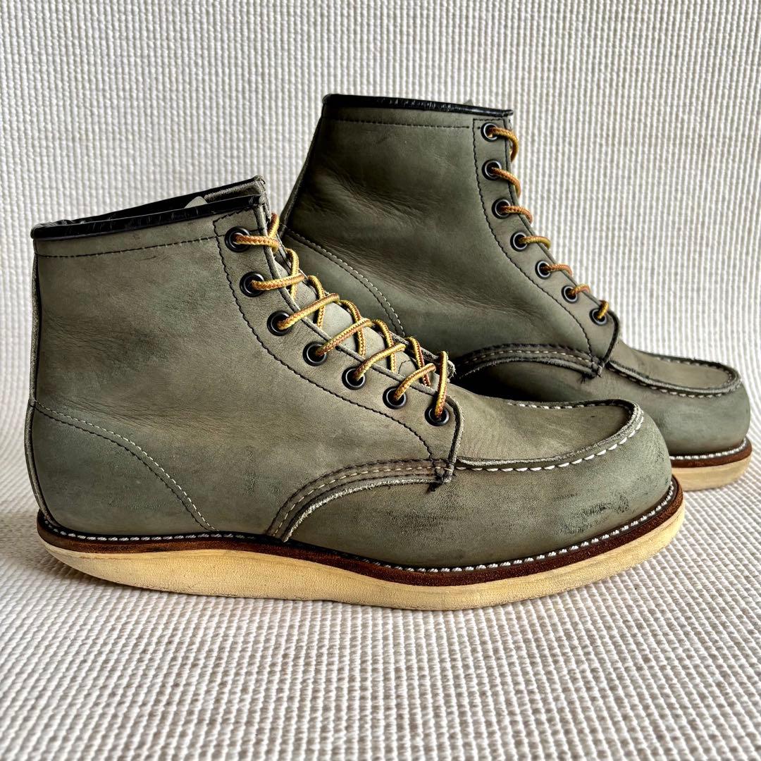 【希少限定】レッドウィング 2883 モスグリーン ヌバック 2000年製 8D