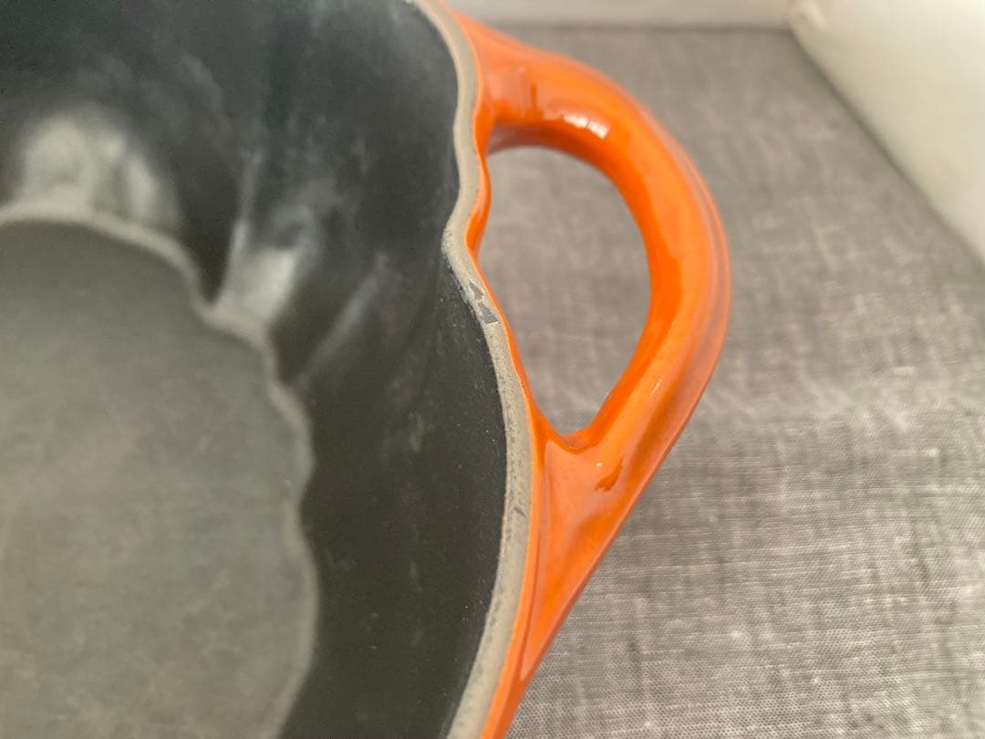 STAUB鍋　パンプキンココット24センチ シナモン