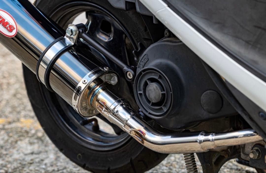 新製品 アドレスV50 (CA4BA ) HMS製 B2Xマフラー ブラック