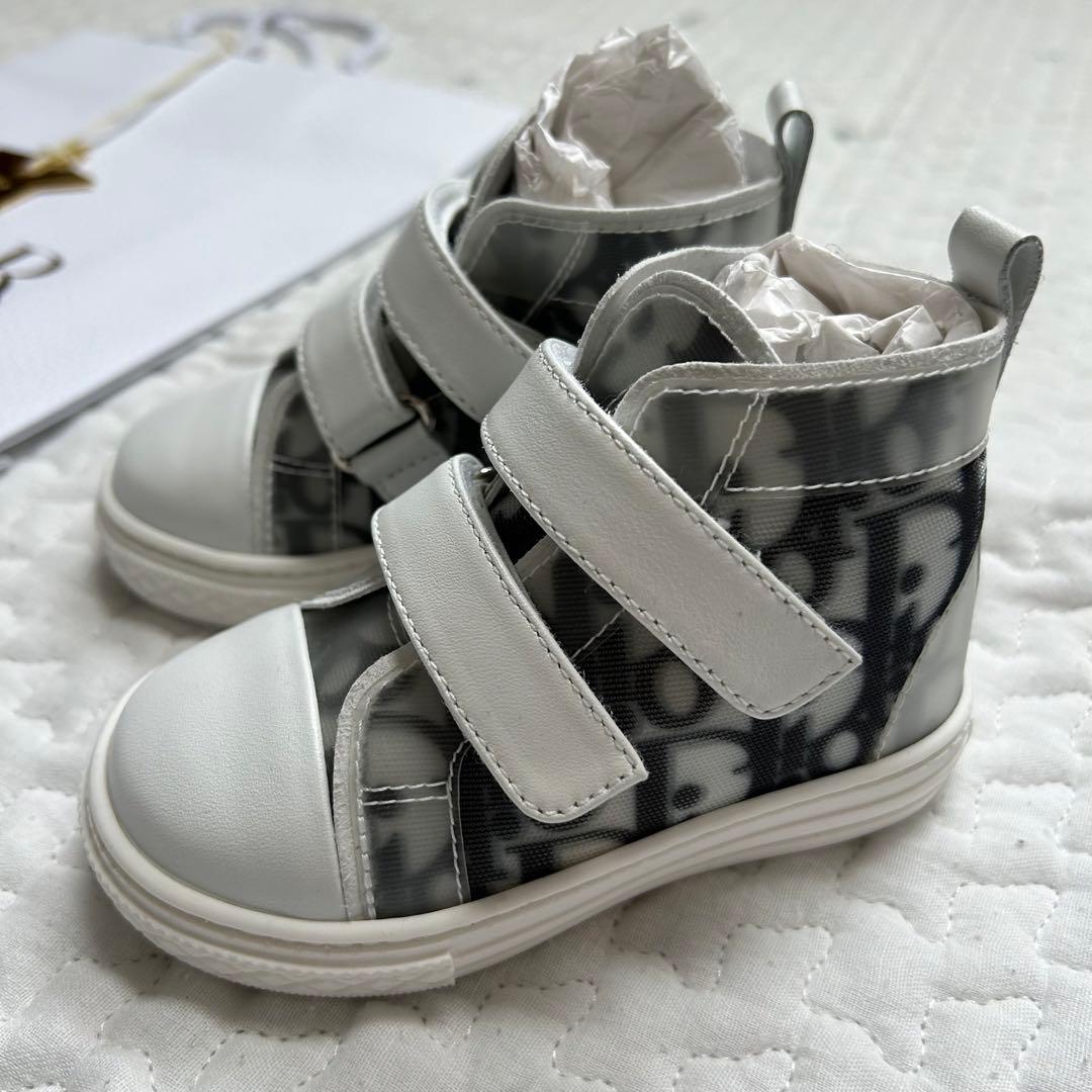 【新品】DIOR ベビー ハイトップスニーカー　12.5センチ