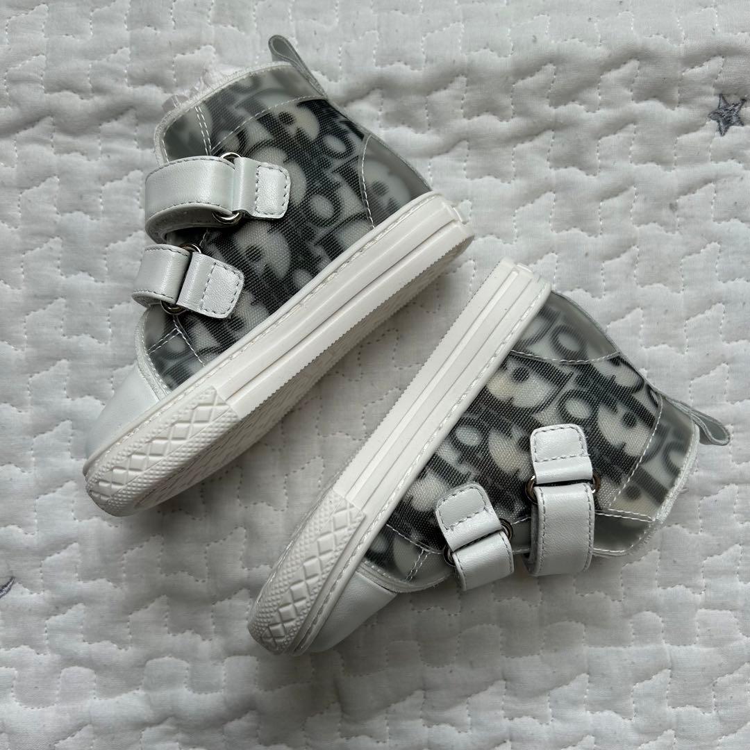 【新品】DIOR ベビー ハイトップスニーカー　12.5センチ