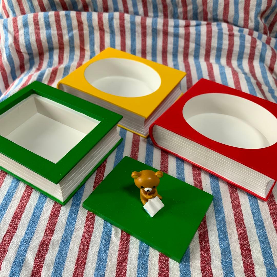 激レア　非売品　リラックマ　３連小物入れ　ケース