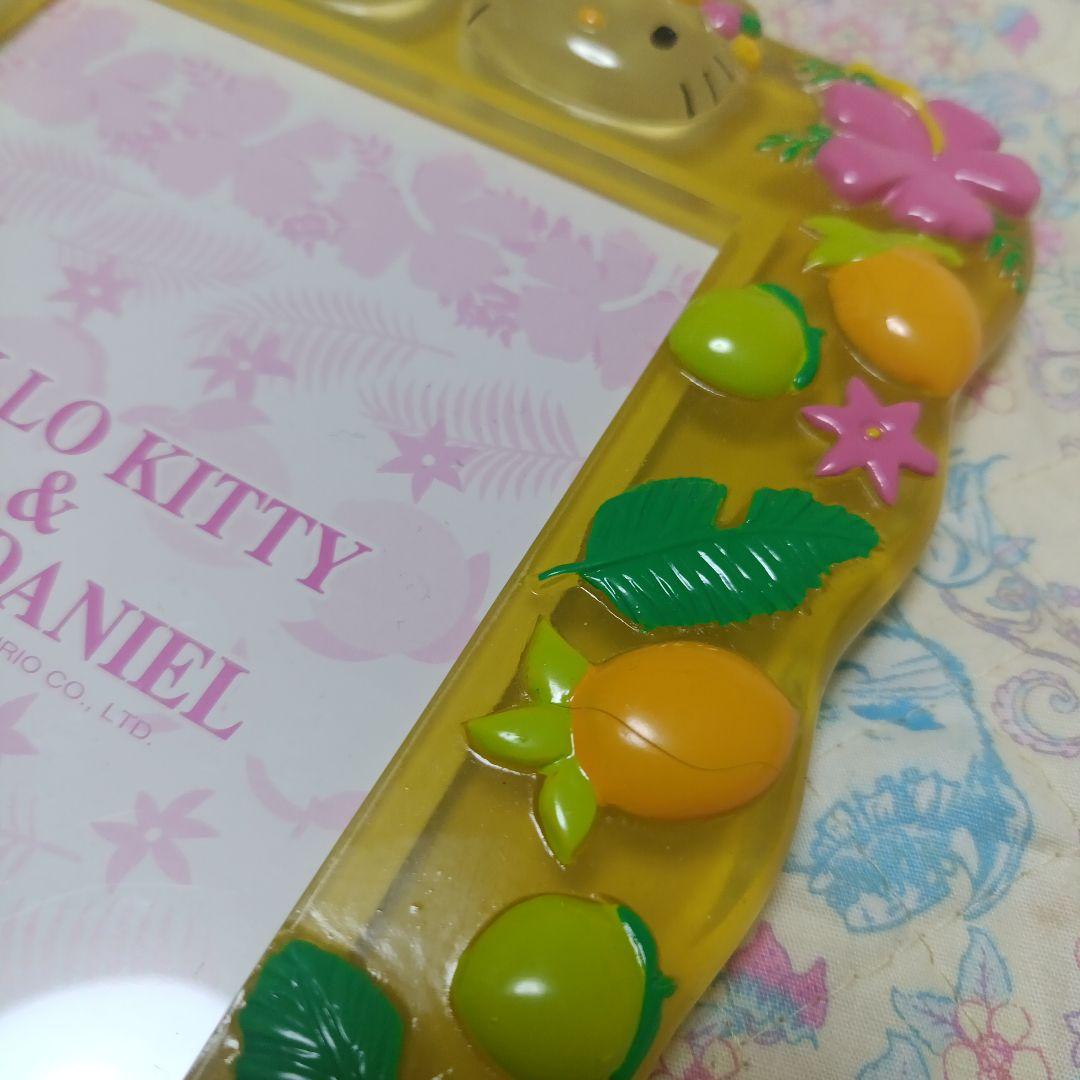 ハローキティダニエル ハイビスカス フォトフレーム 平成レトロ レア