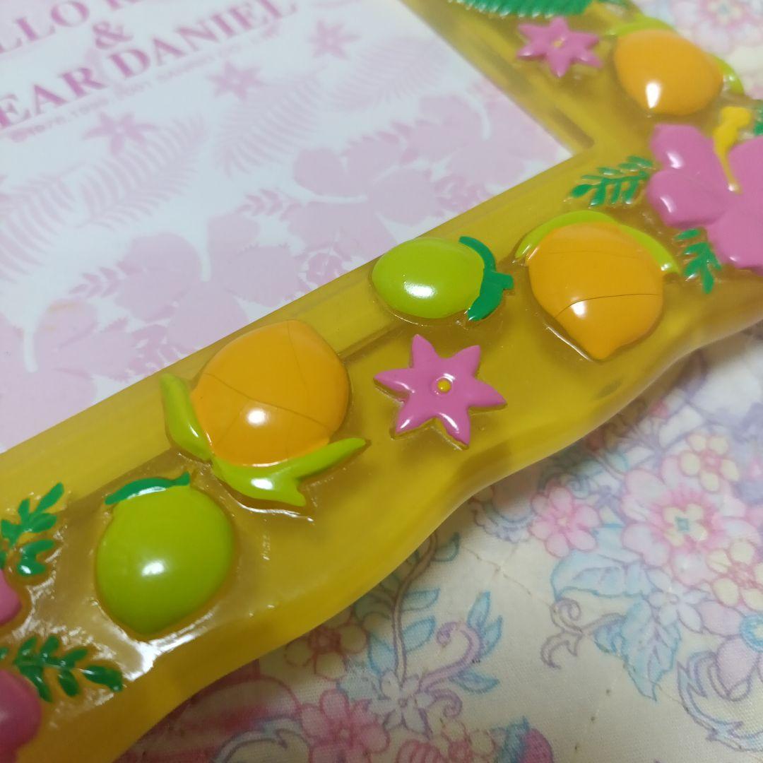 ハローキティダニエル ハイビスカス フォトフレーム 平成レトロ レア