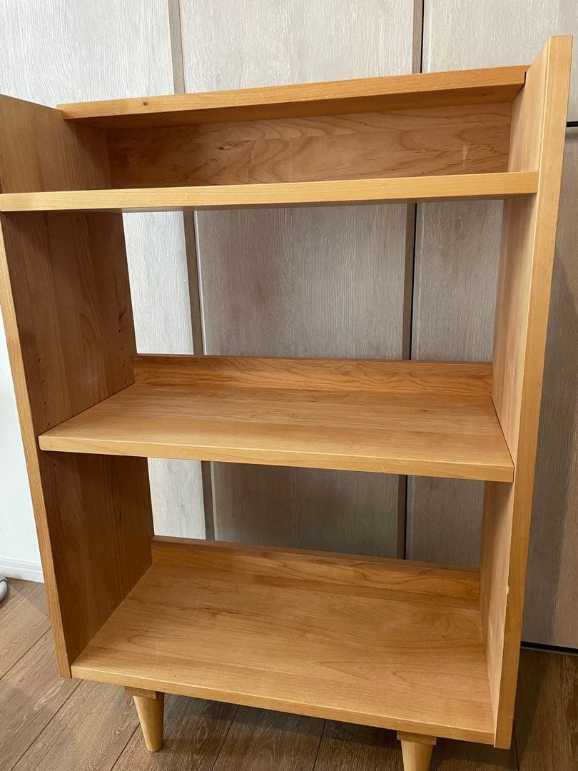 再最値下！最終処分！MOMONATURAL モモナチュラル コモシェルフS　本棚