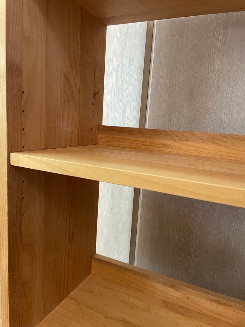 再最値下！最終処分！MOMONATURAL モモナチュラル コモシェルフS　本棚