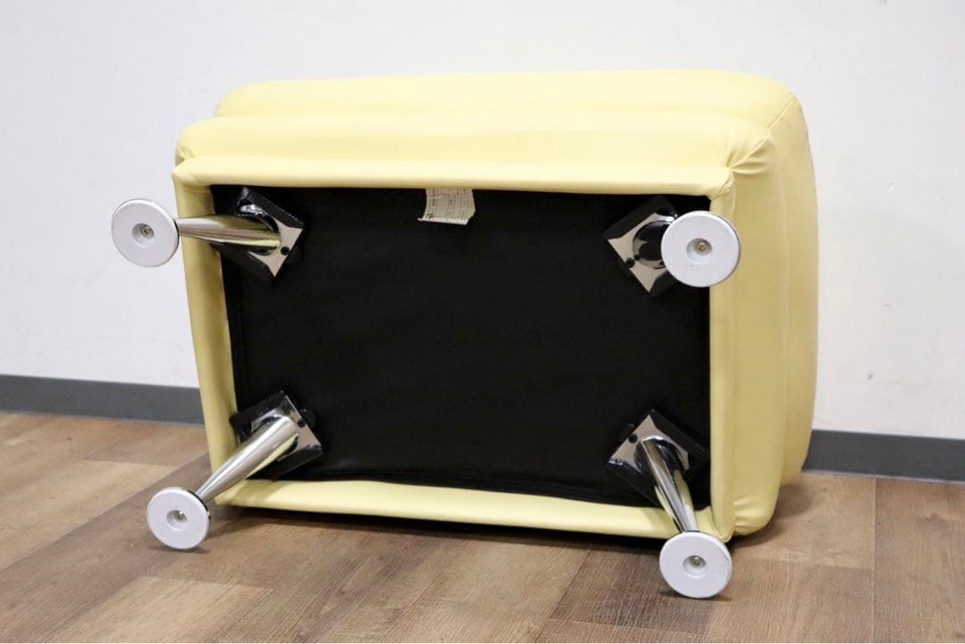 GMHN50B○関家具 スイート オットマン フットスツール 腰掛け スチールレ