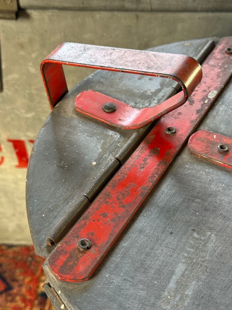 アンティーク雑貨 U.S.AJUSTRITE MFG CO Waste Can