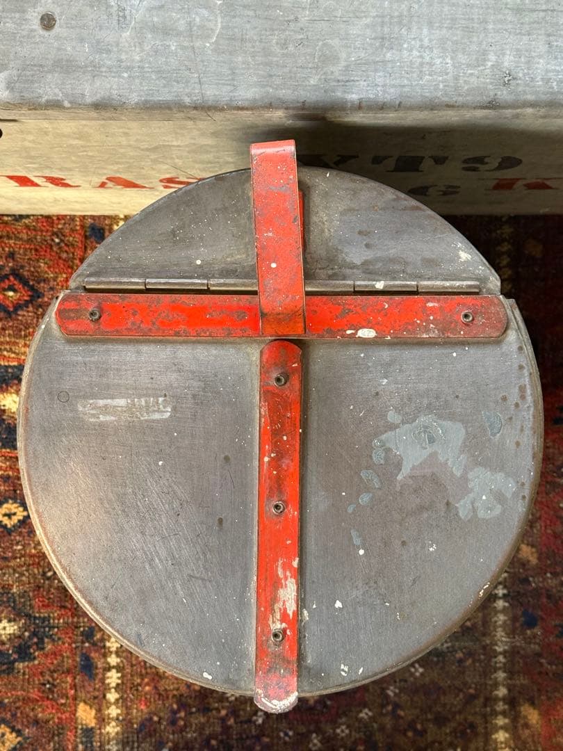 アンティーク雑貨 U.S.AJUSTRITE MFG CO Waste Can