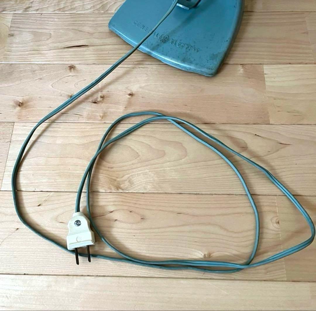 レア！GE ゼネラルエレクトリック 扇風機 アクアブルー レトロ