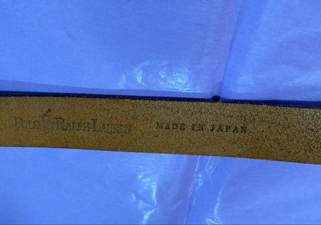 ❤️ラルフローレン❤️ポニーロゴ バックル レザーベルト❤️ゴールド金具❤️