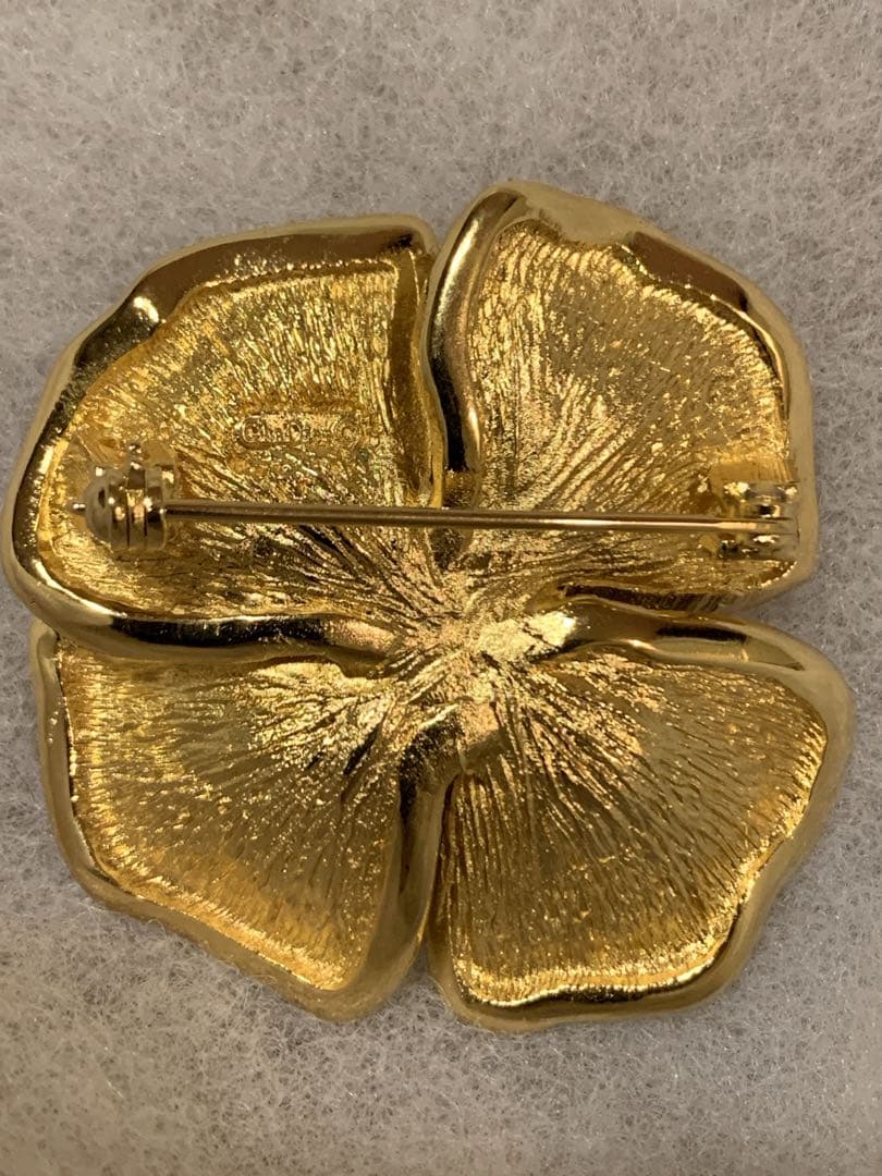 【美品】Dior ChristianDior クリスチャンディオール ブローチ