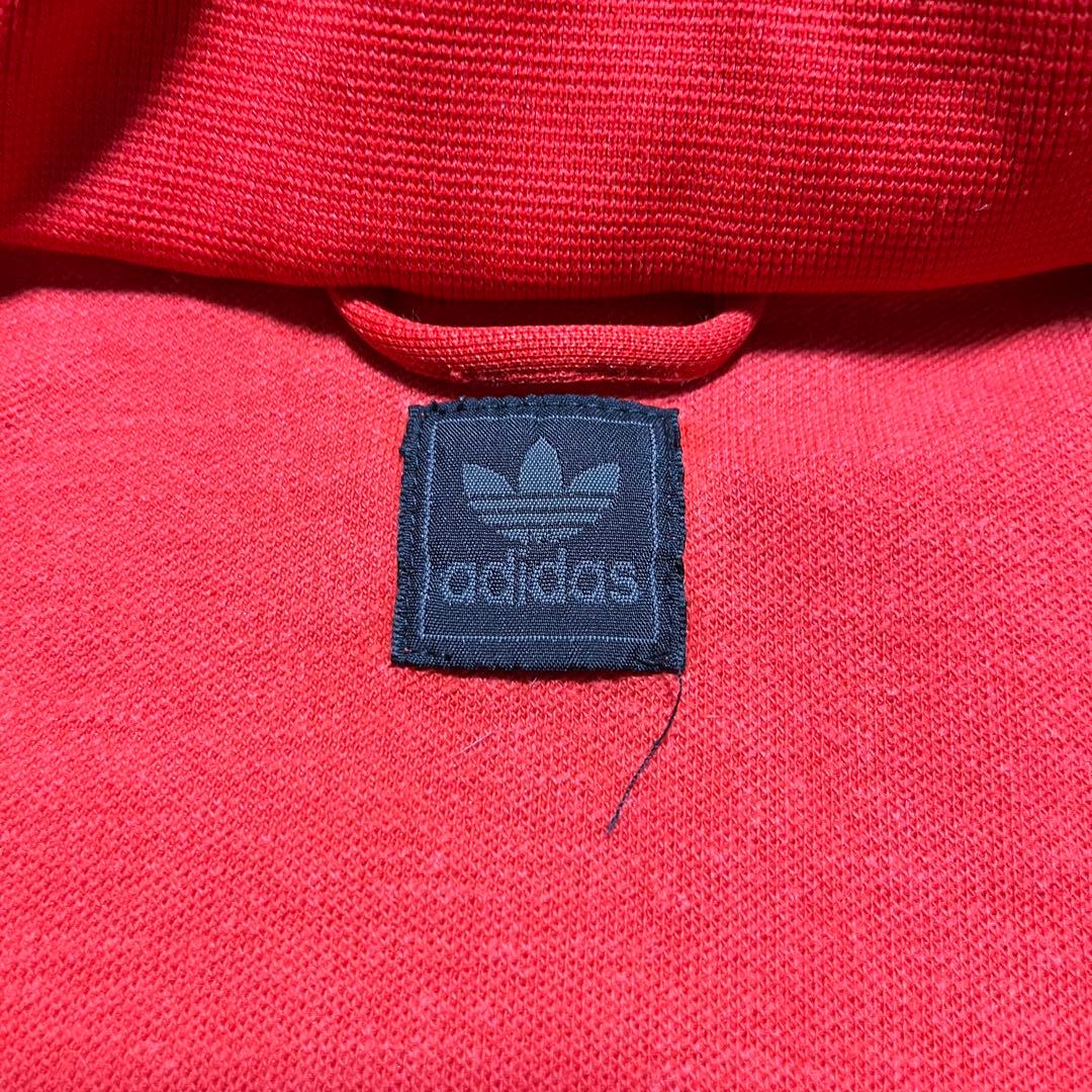 adidas スペイン代表　トラックジャケット　トレフォイル　赤黄　2XO