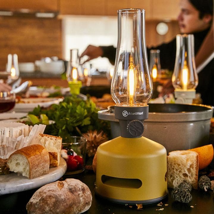 MoriMori LED ランタンスピーカー S イエロー