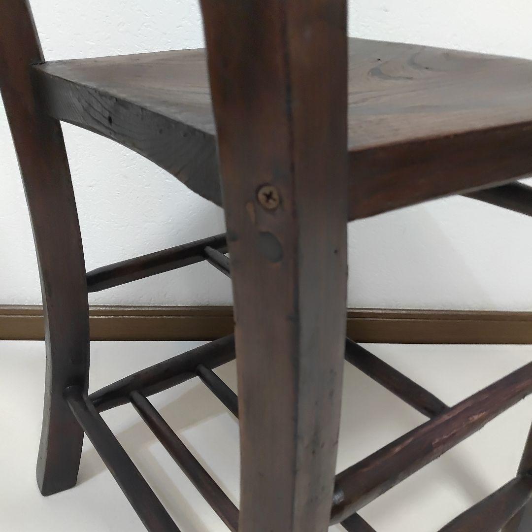 イギリス チャーチチェア チャペルチェア ダイニングチェア アンティーク