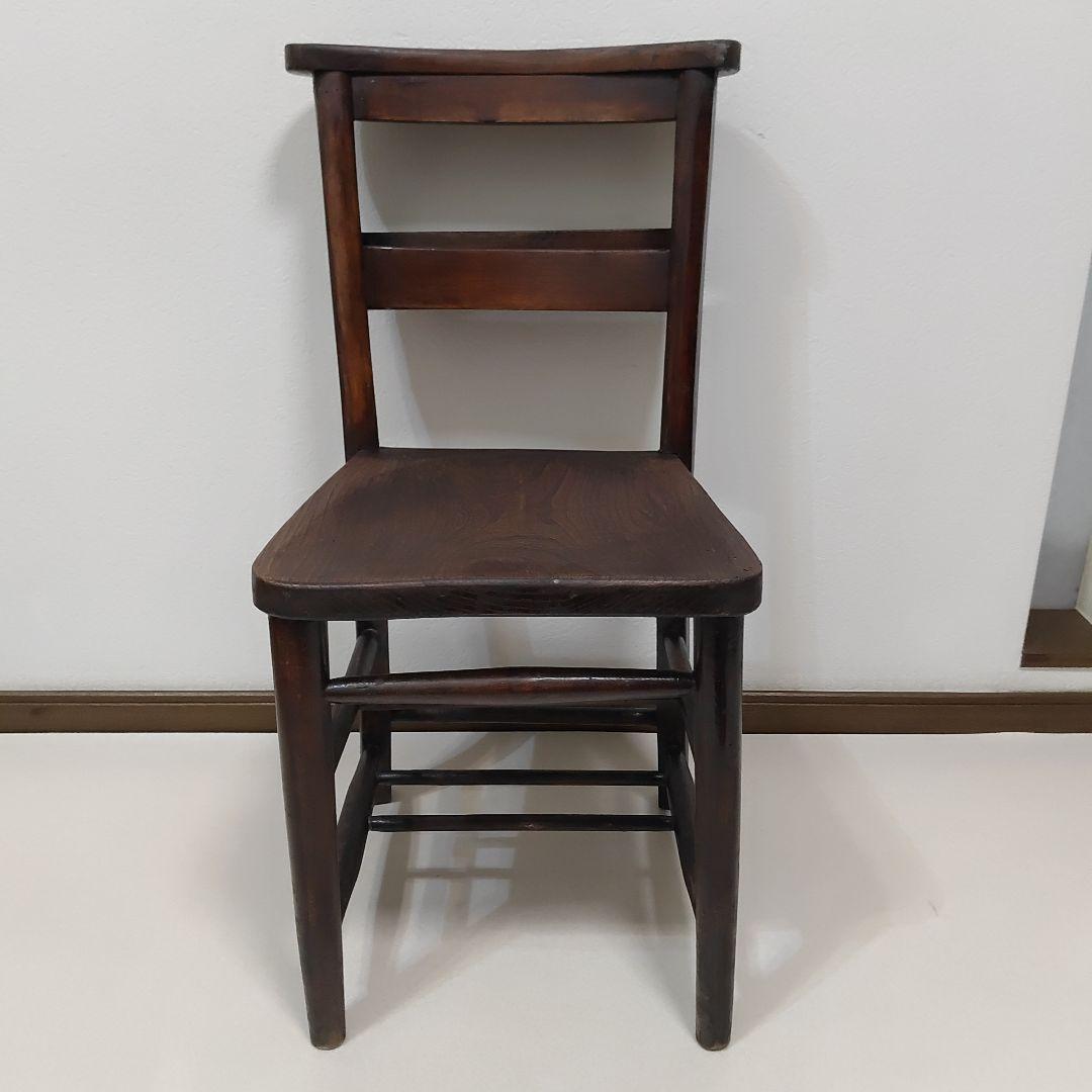 イギリス チャーチチェア チャペルチェア ダイニングチェア アンティーク