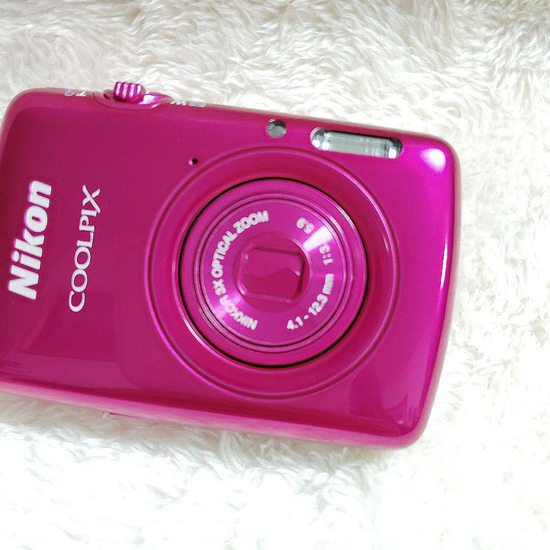 美品✨ Nikon COOLPIX S01 ピンク 充電ケーブル ミニサイズ