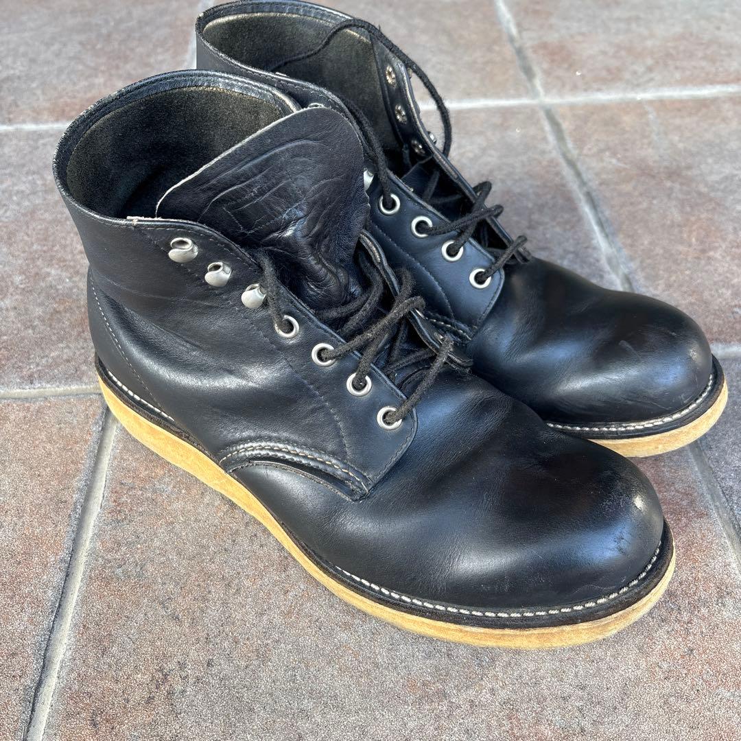 RED WING ブラックワークブーツ