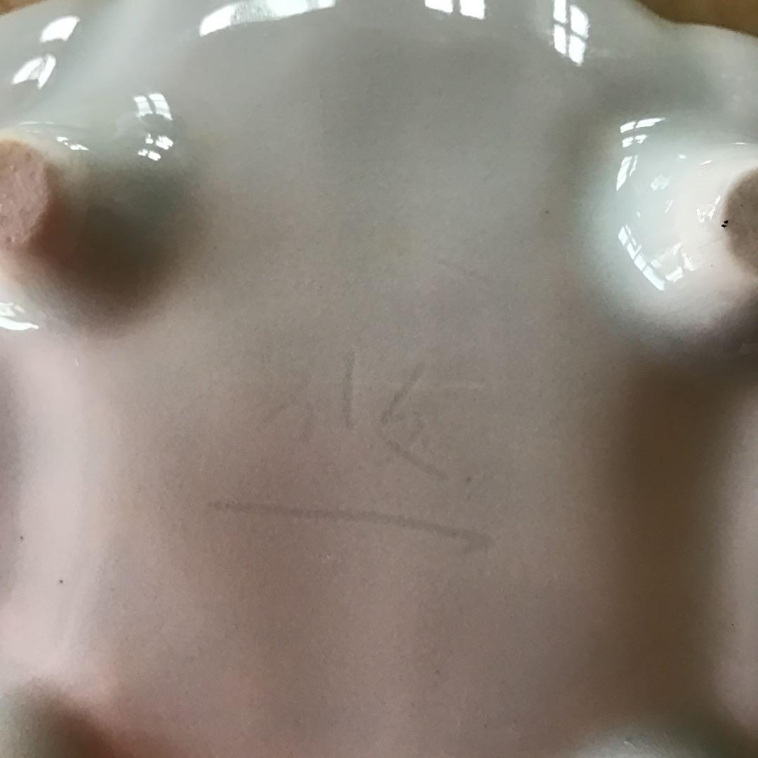 【人間国宝 近藤 悠三 こんどうゆうぞう】呉須染付 蘭絵 足付刺身皿 六客揃え