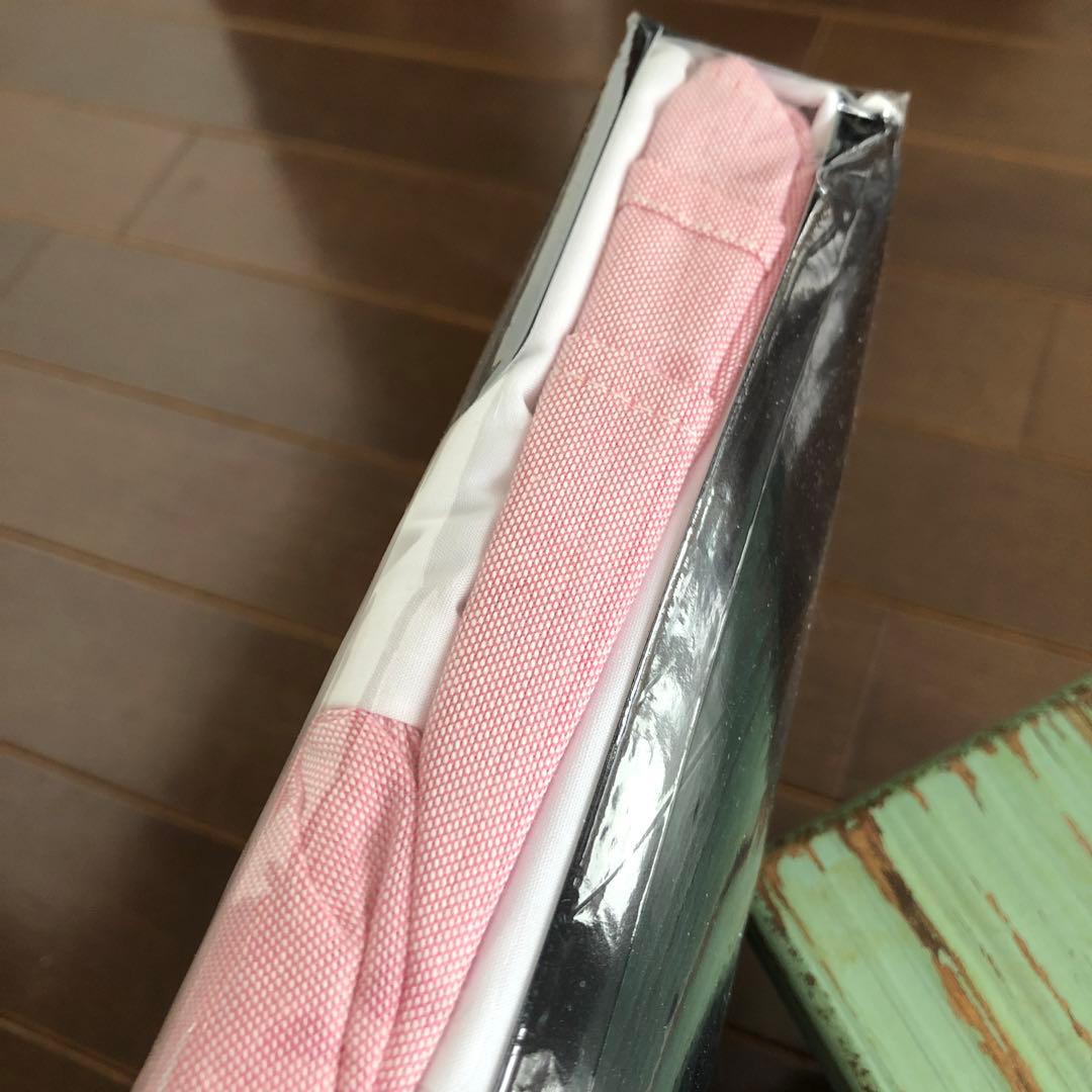 未使用　ラルフローレン　オックスソリッド　ベッドスカート　ダブル