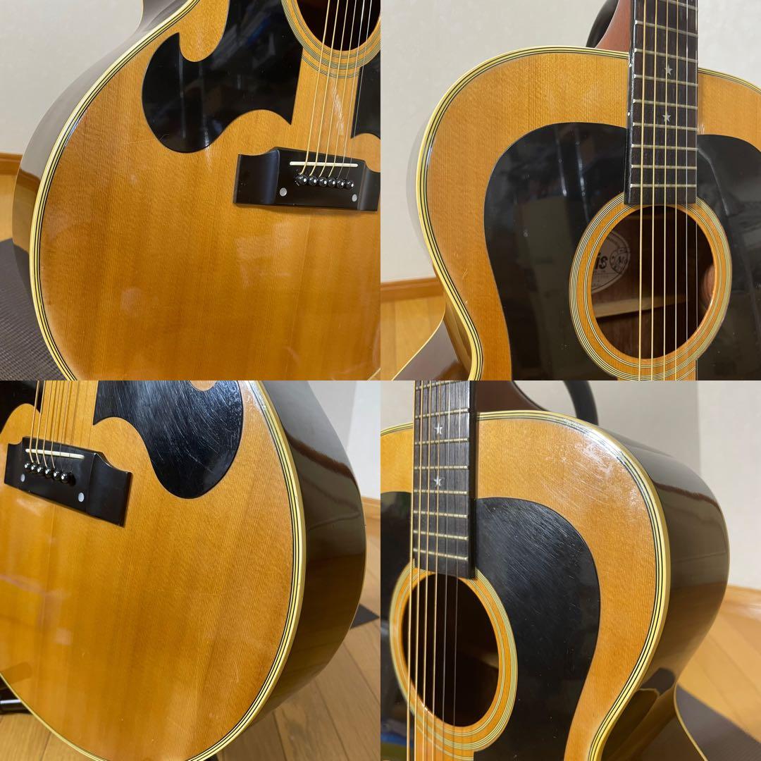 morris モーリス WJ-30 アコースティックギター 星インレイ