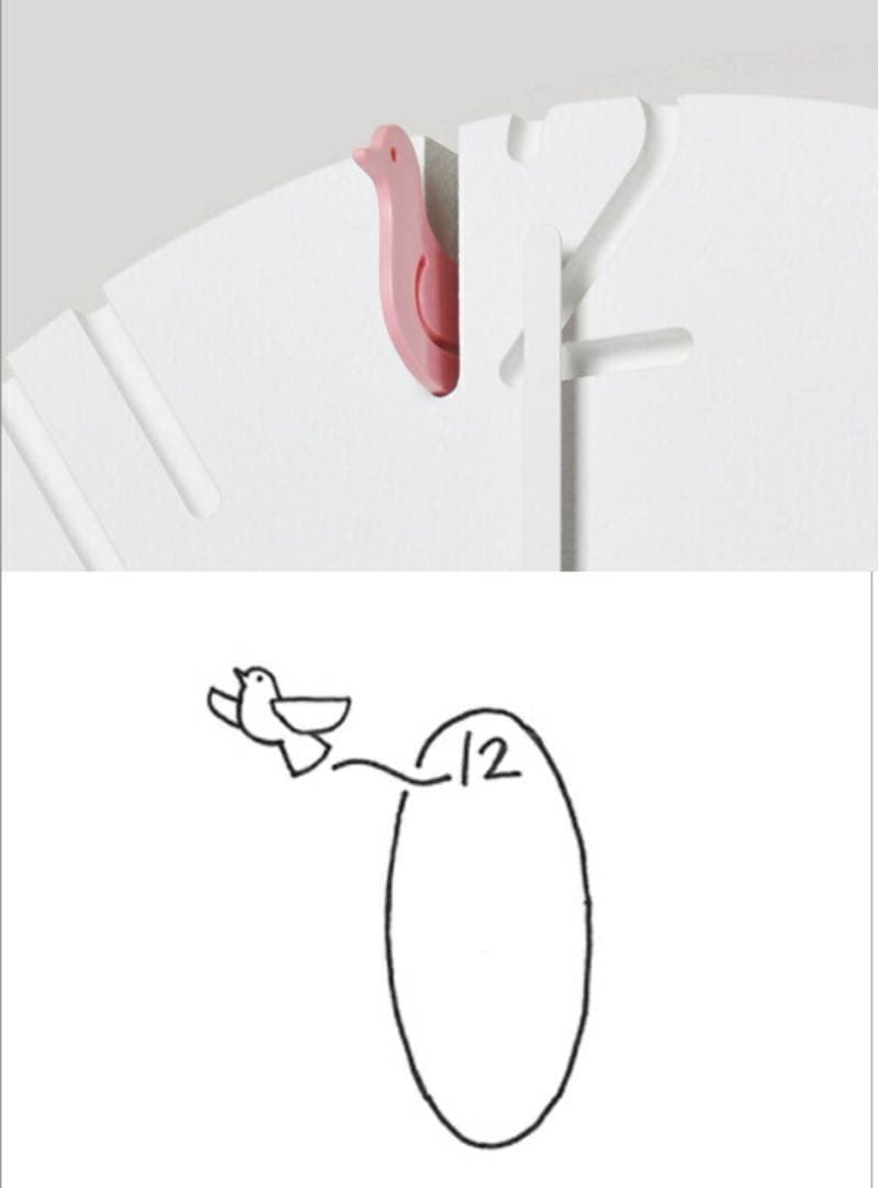 CARVED CUCU カーヴド クク カービットクック 掛け時計　ハト時計