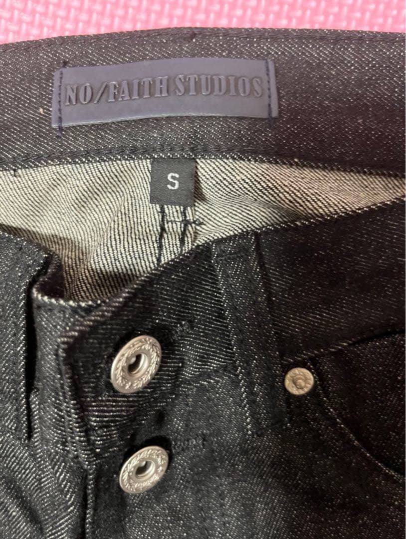 NO/FAITHSTUDIOS リジットデニムブラック