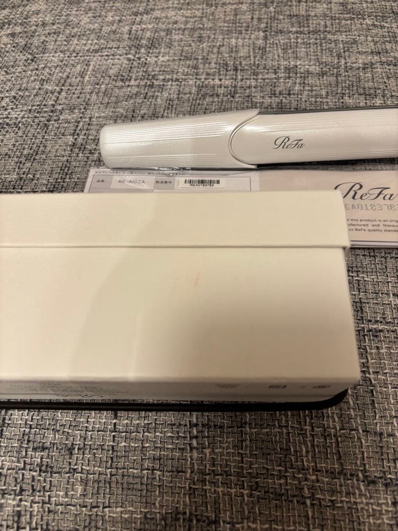 ReFa AC-A002A ストレートヘアアイロン ホワイト