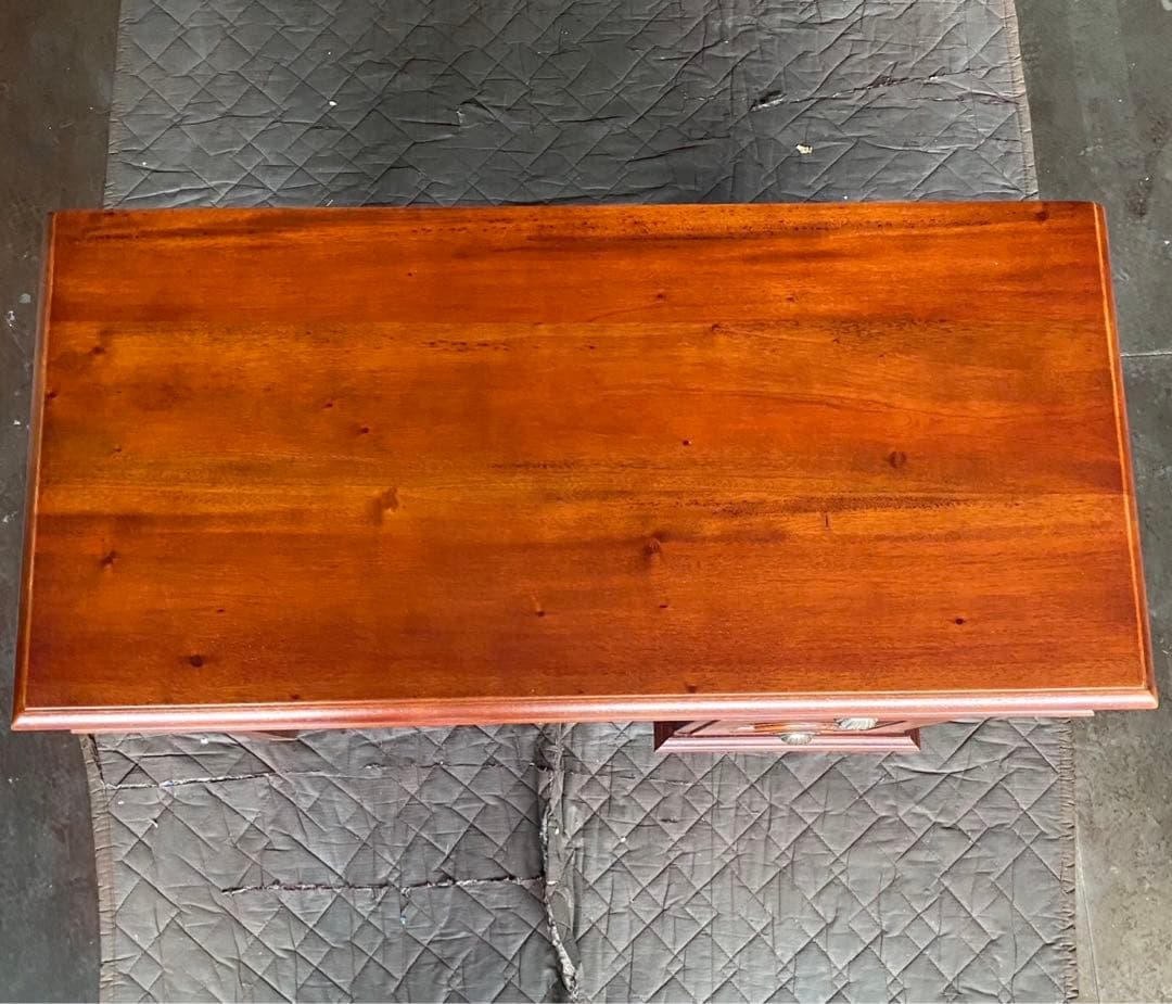 Mアウトレット アジアン デスク コロニアル アンティーク カントリー 書斎 机