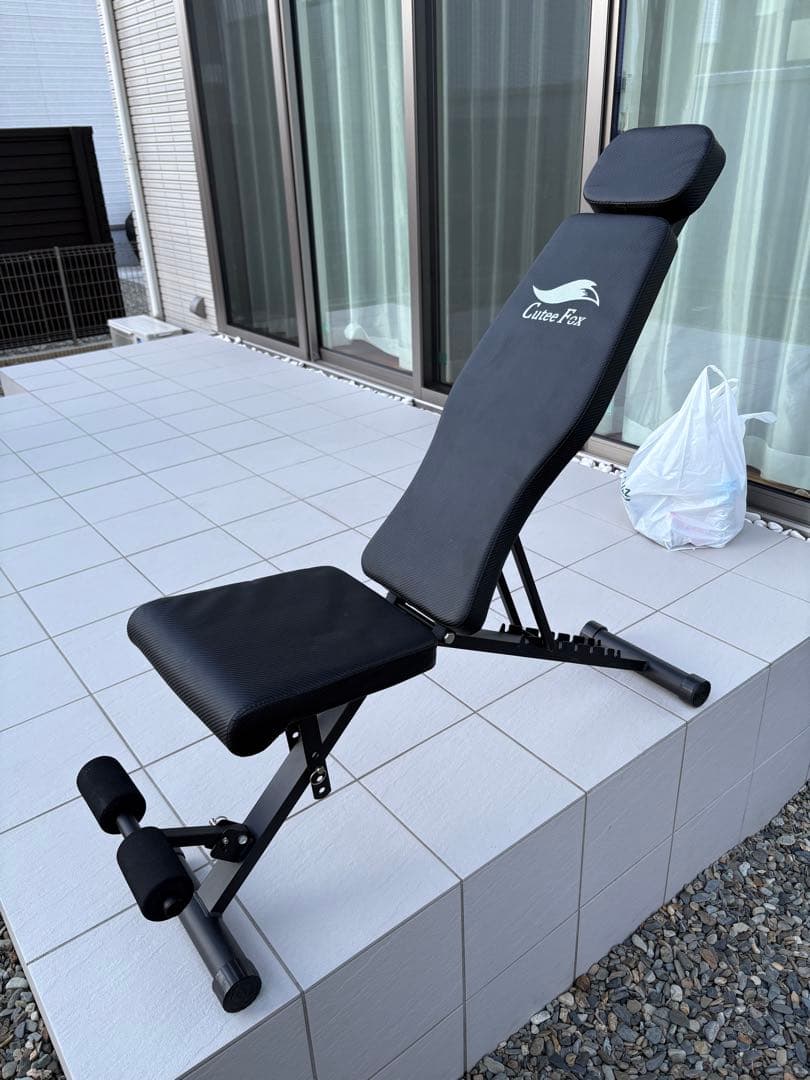 可変式ダンベル/ベンチセット