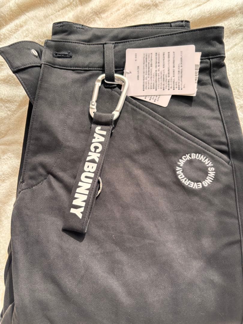 Jack Bunny ブラック スリムフィットパンツ新品