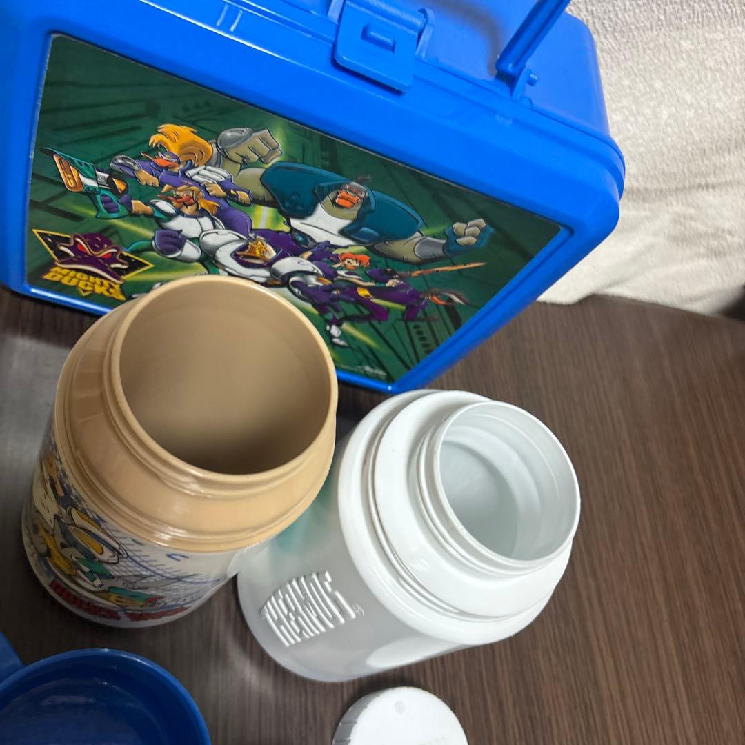 マイティ・ダックス　忍者タートルズ　ランチボックス水筒セット