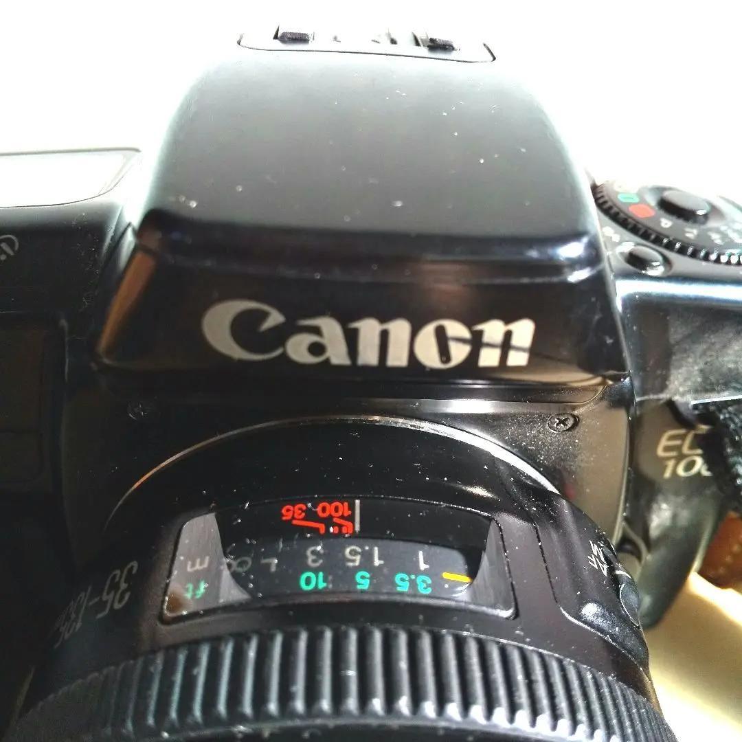 Canon EOS10 一眼レフ フィルムカメラ ケース、ストロボ、レンズフード