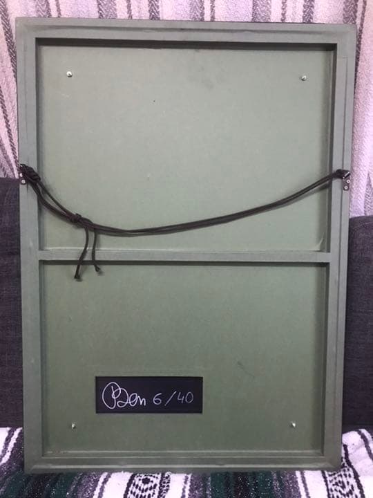 Ben Vautier ベン・ヴォーチェ　額絵　絵画