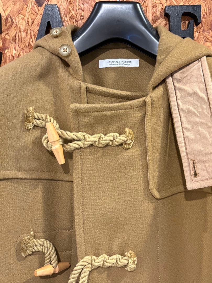 特別価格‼︎【ほぼ未使用】ジャーナルスタンダード　ダッフルコート　豪州ウール