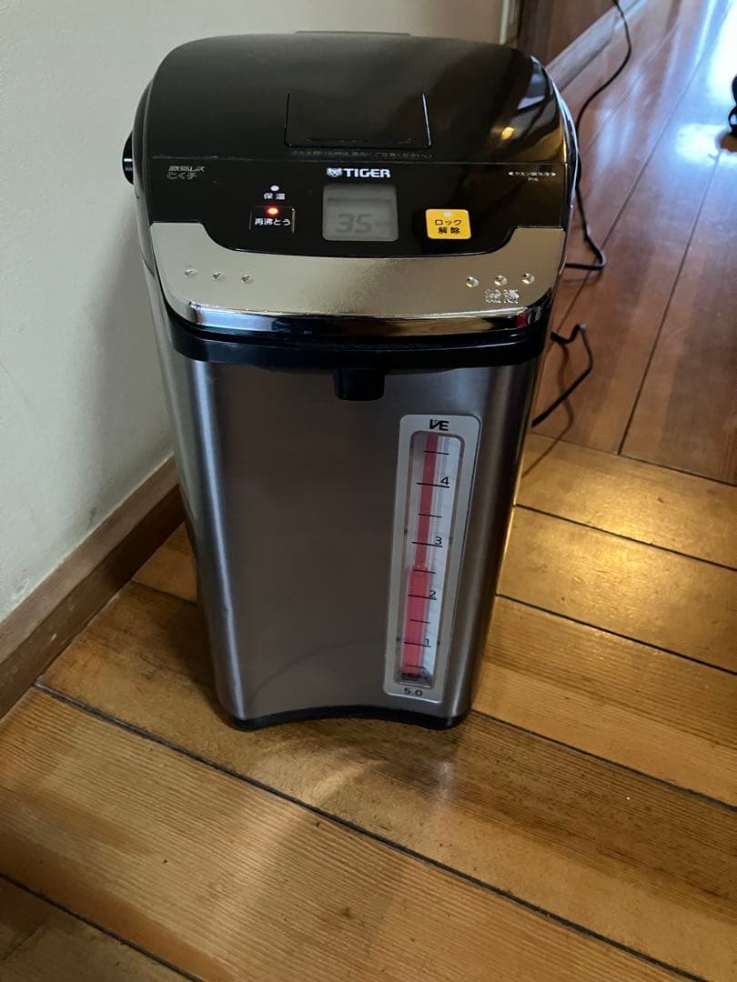 とく子さん 電気ポット 5L コードあり 修理とメンテナンス済